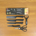 6 In 1 Premium Kitchen Knife Set (1 Set)