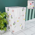 Printed Protective Washing Machine Cover For Top Load (55  58  87 Cm)