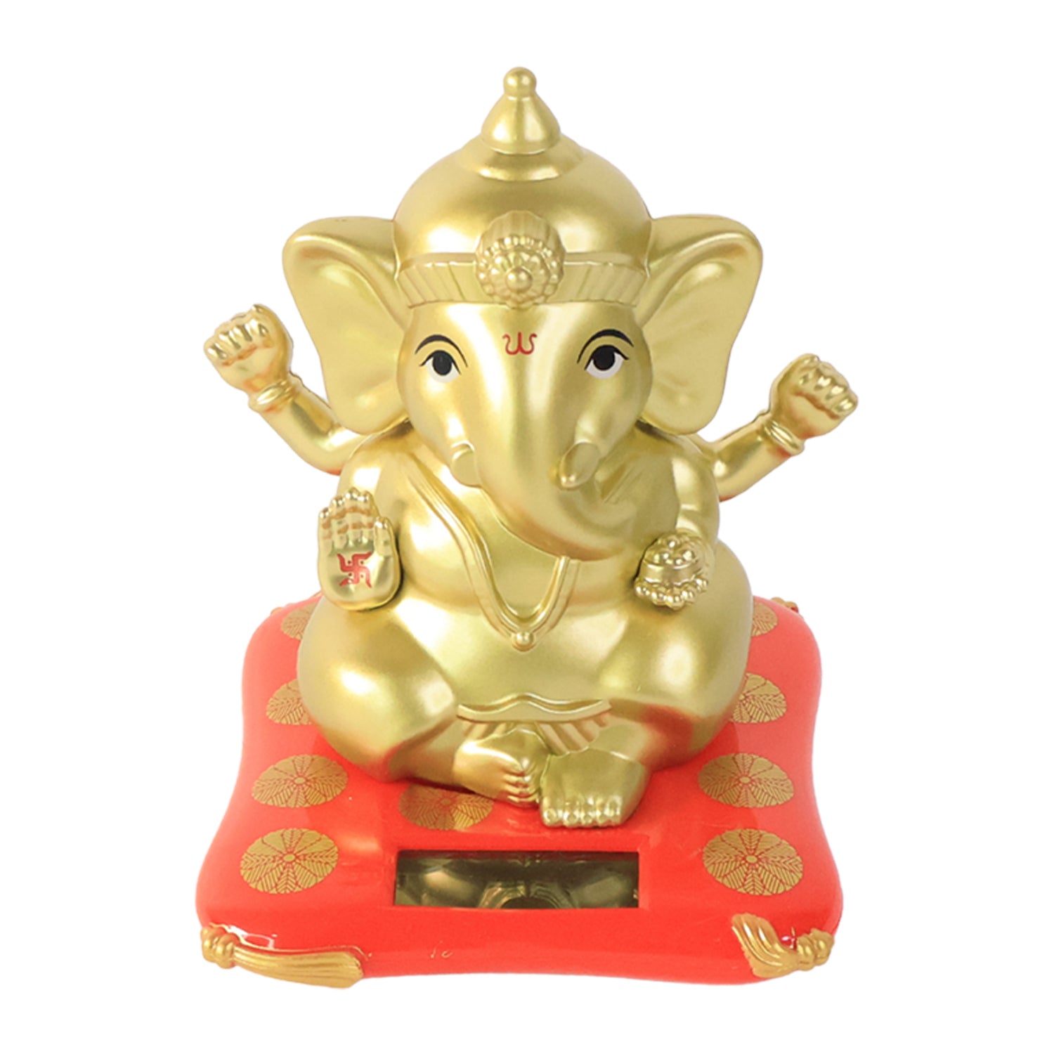 Solar-powered Large Lord Ganesha figurine symbolizing prosperity