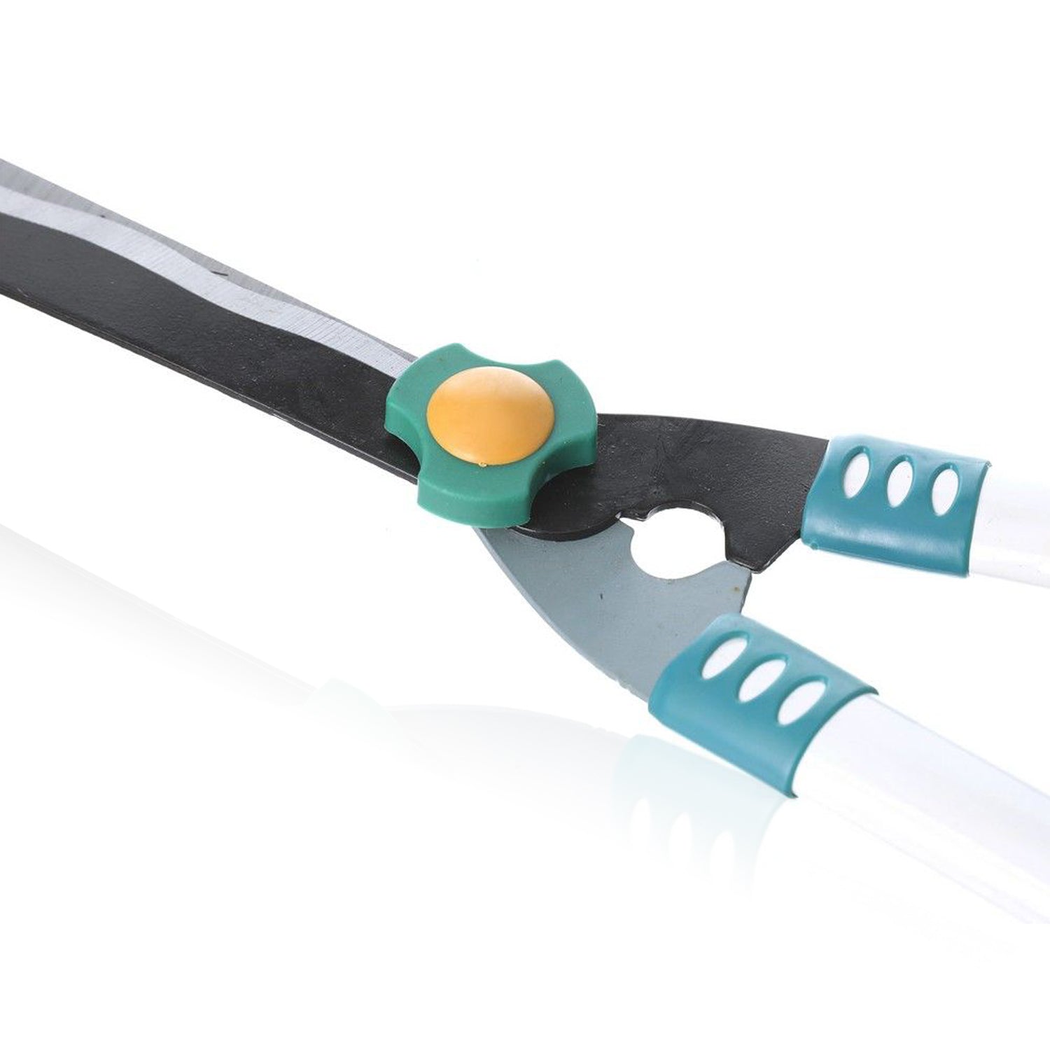 Close-up of the Indo Glow garden scissor, ready for effective plant care.