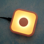 Portable Usb-powered Touch Sensor Led Night Lamp (1 Pc)
