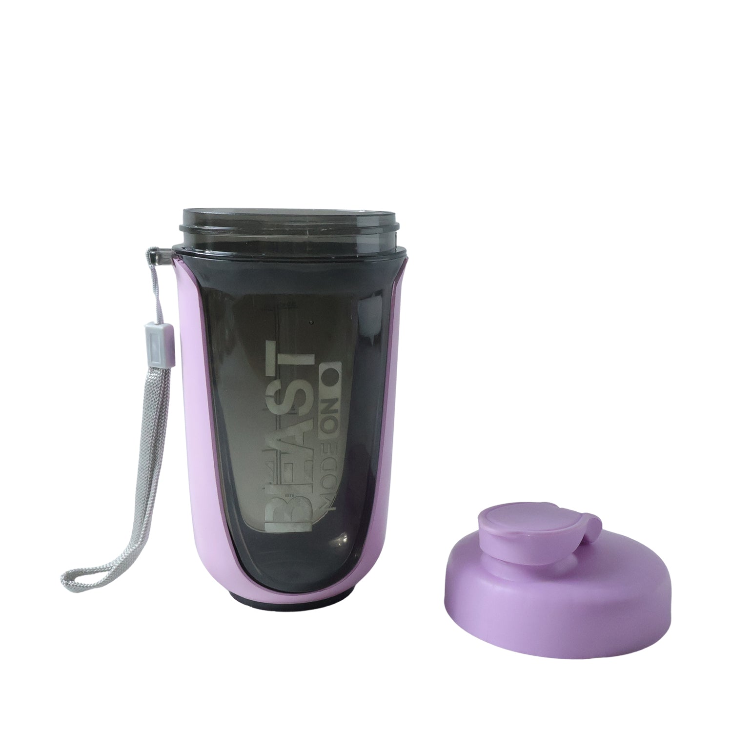 Leakproof workout shaker bottle for fitness