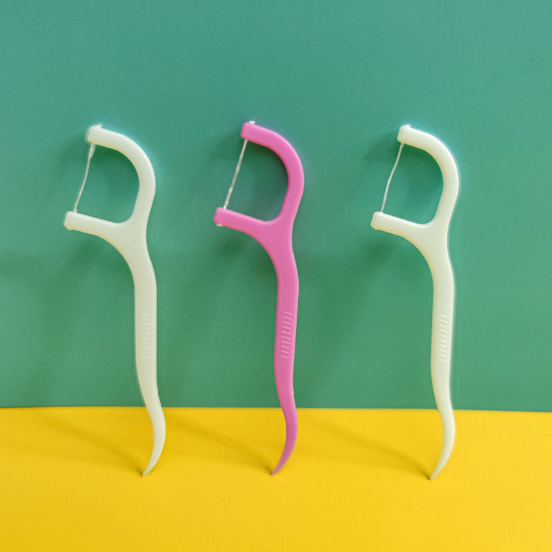 MintGuard Dental Floss Picks for effective interdental cleaning and oral hygiene.