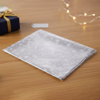 Decorative Silver Gift Wrapping Paper Sheets (1 Packet Approx 20 Pcs)