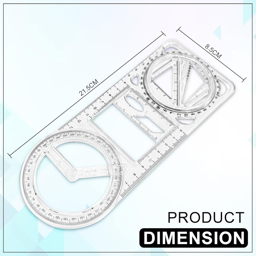 Multi-functional Geometry Drawing Tool (1 Pc)