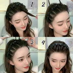 Non-slip hair styling headband featuring built-in mini claws
