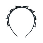 Lightweight hair styling band with mini claws to hold hair securely