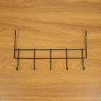 multi hook door organizer rack