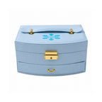 Premium Multi Layer Jewelry Storage Box With Mirror (1 Set)