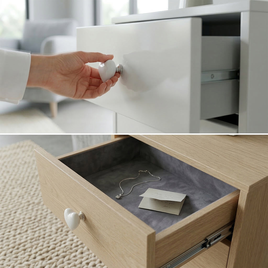 Elegant Heart Shape Toilet Flush Push Button 1 Pc