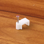 8mm Nail Cable Clips Set (50 Pc)