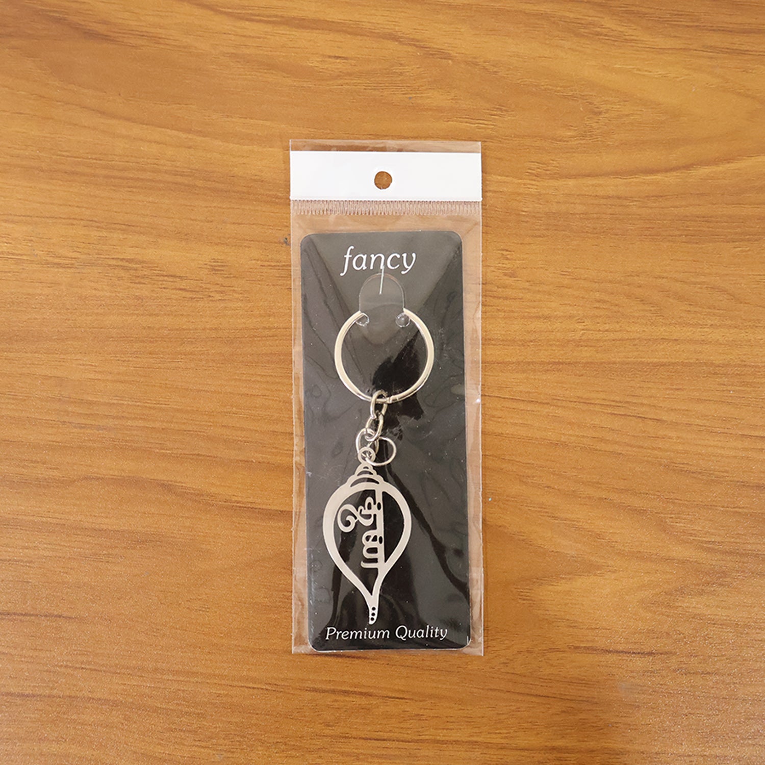 Premium Metal Shankh Krishna Keychain 1 Pc