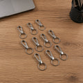 Heavy Duty Metal Keychain Clip With Key Ring Key Clasp (1 Pc)