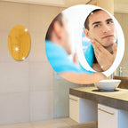 1795 Oval Shape 3d Mirror Sticker Used In All Kinds Of Household And Official Purposes As A Sticker Etc (2 Pc Set)