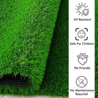 0612 Artificial Grass For Balcony Or Doormat Soft And Durable Plastic Turf Carpet 58x38cm