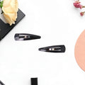 Metal Tik Tak Hair Clips (12 Pcs Set)