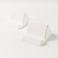 Compact Plastic Mobile Phone Holder Stand (2 Pc  Mix Color)