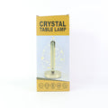 Elegant Plastic Led Table Lamp With Leaf Design Shade (1 Pc)