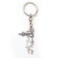 Divine Krishna Flute Design Metal Keychain (1 Pc)