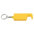 2 In 1 Plastic Keychain With Mobile Stand  Phone Holder (1 Pc  Multicolor)