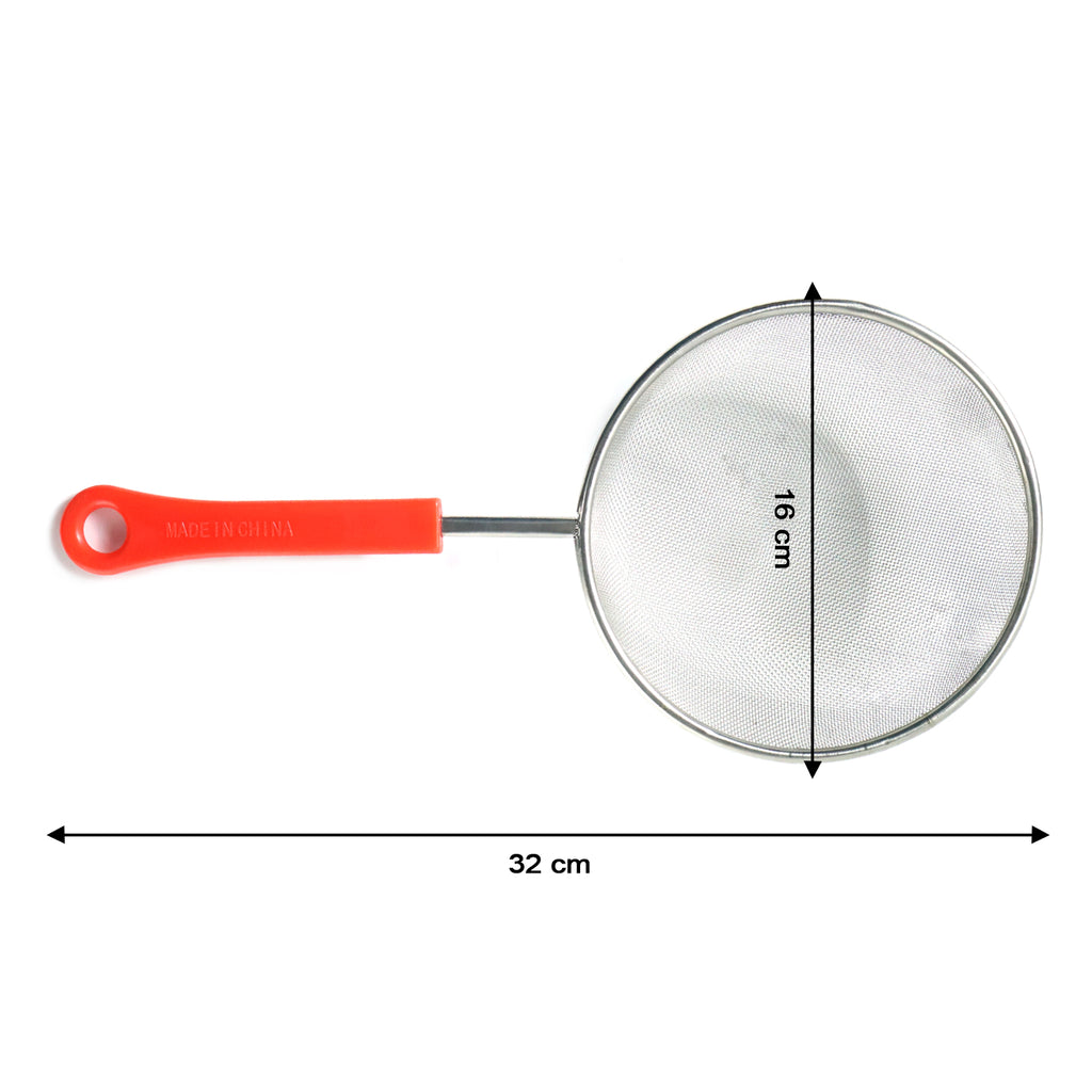 B-grade Medium Size Fine Mesh Kitchen Strainer (1 Pc)