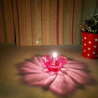 Colourful Reflection Diya Combo Plastic Candle Cup With Multi Shape (12 Pcs Set)