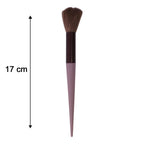 Size guide for 13-piece makeup brush set