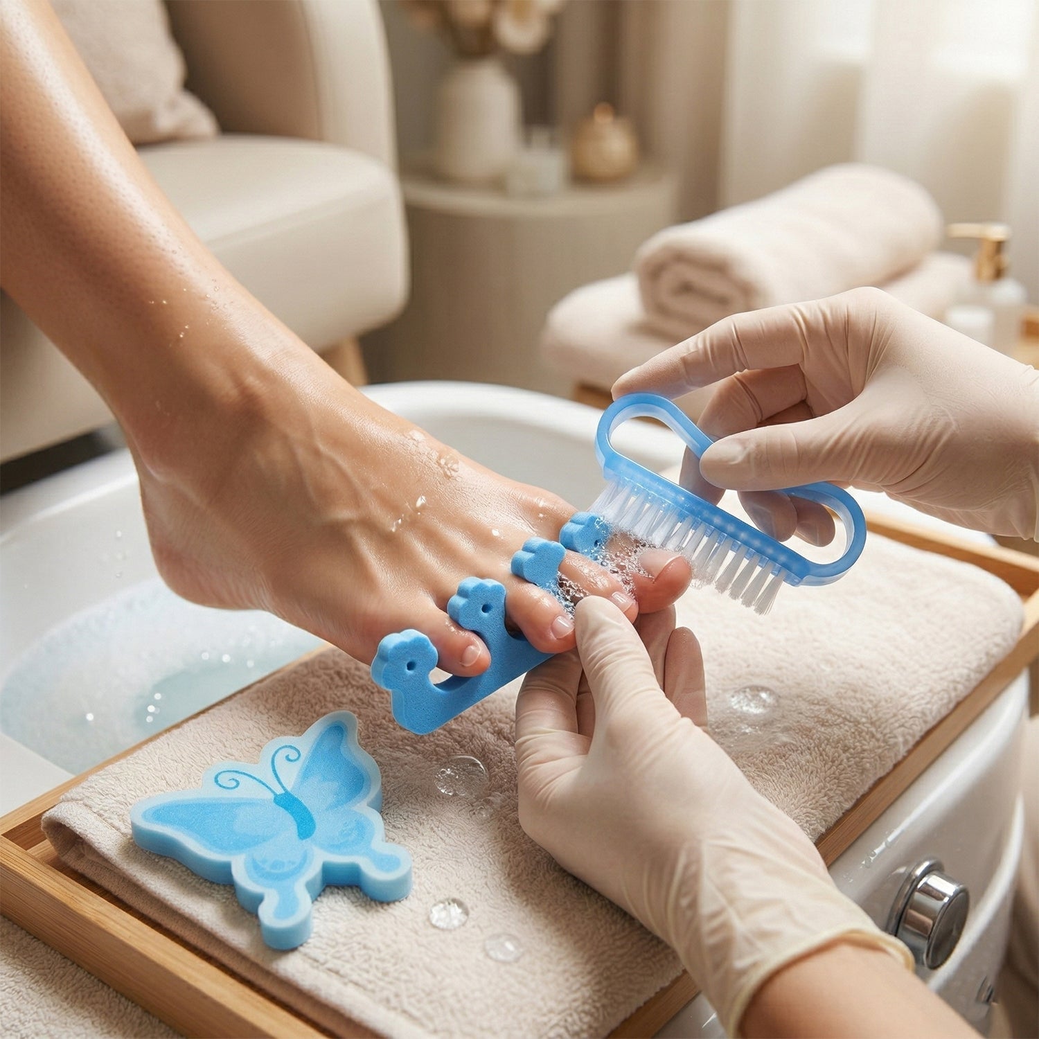 Stainless steel nail cutter and grooming set