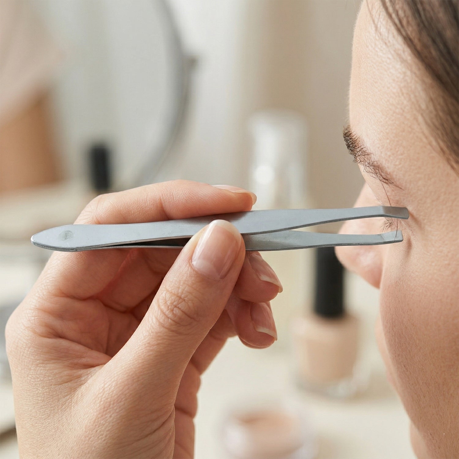 Manicure and pedicure tools set for home and travel