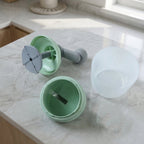 Setup of manual ice crusher with hand crank