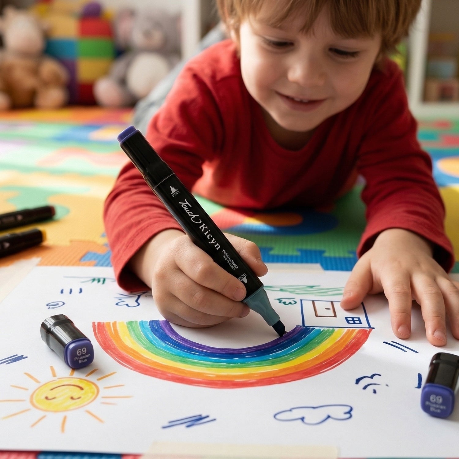 art markers for drawing and coloring