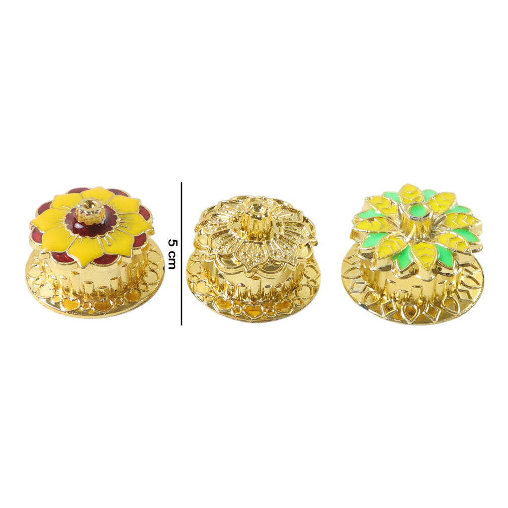 Decorative Golden Kankavati (1 Pc Mix Design)