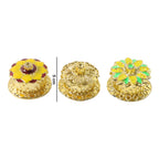 Decorative Golden Kankavati (1 Pc Mix Design)