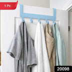 Multi Purpose Metal 5 Hook Hanging Rack (1 Pc)