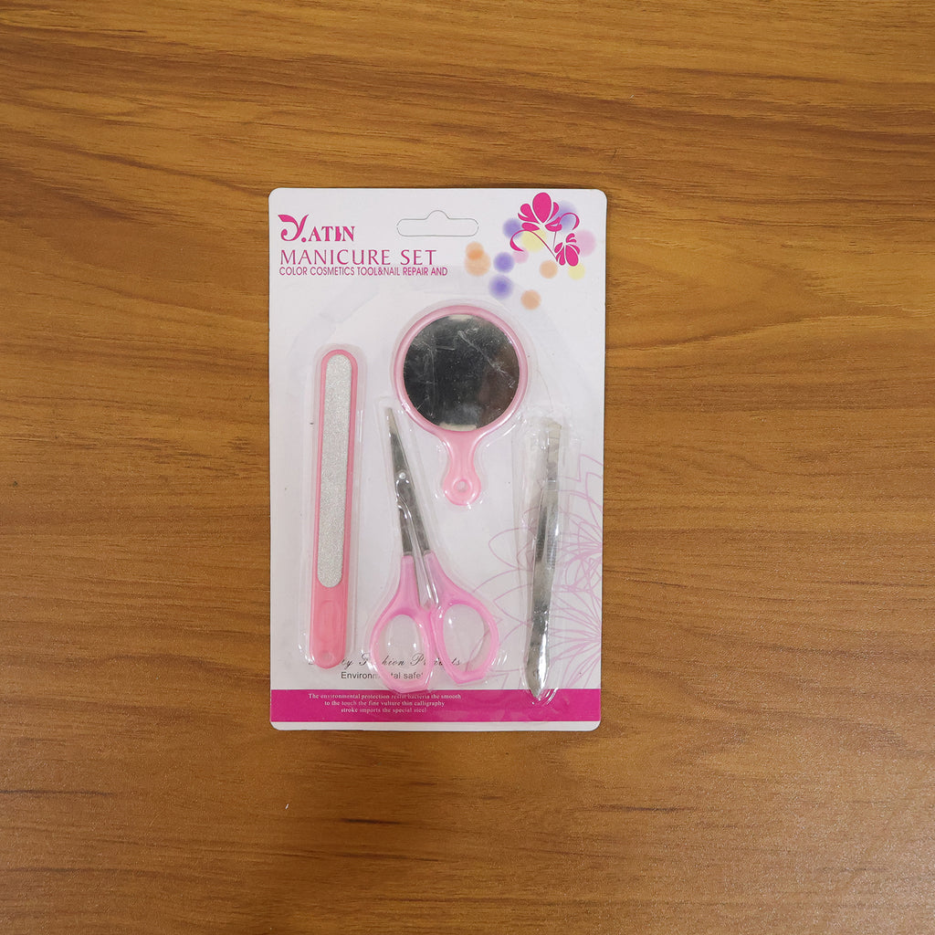4 In 1 Manicure  Pedicure Grooming Kit