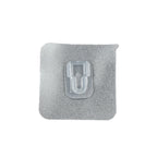 7433 Transparent Adhesive Male Hook Used For Hanging Various Types Of Items (1pc)