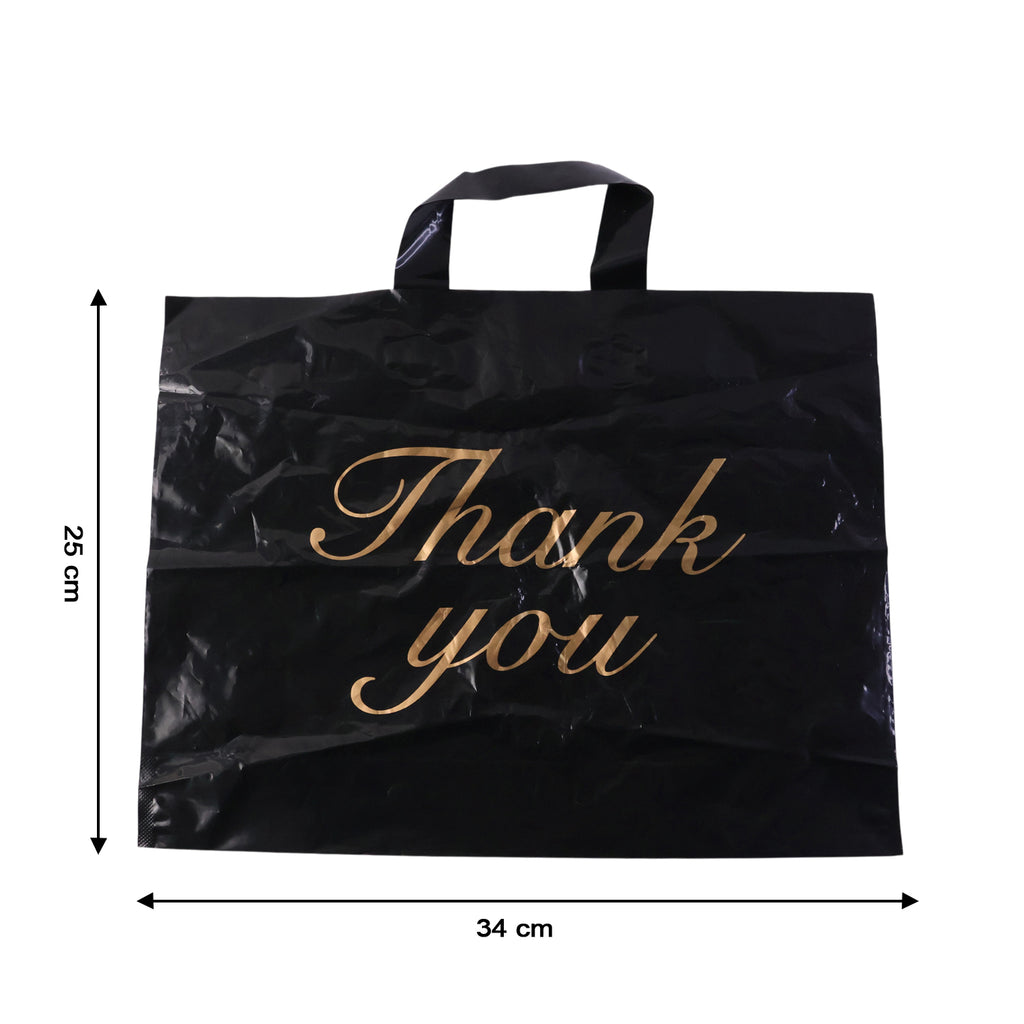 Premium Thank You Printed Carry Bag (22  29 Cm 1 Pc)