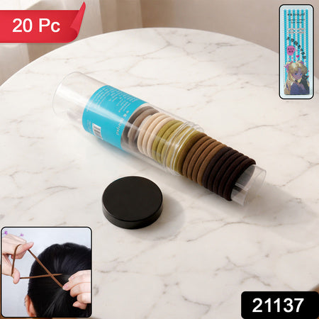 Soft Elastic Hair Bands Set (20 Pc)
