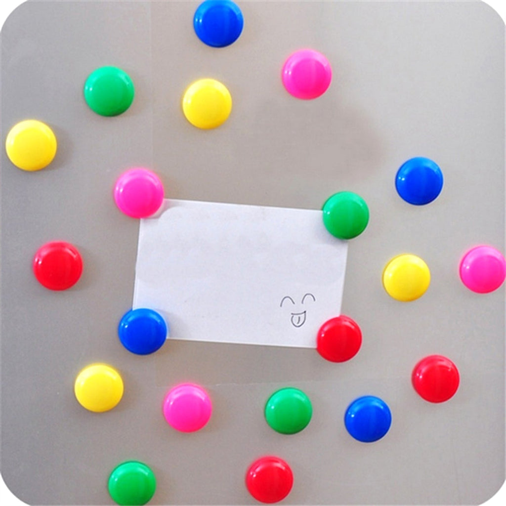 7866 Magnet Button Durable Magnetic Button Children Experiment Magnet Set  Magnet Toy Sets Round Shaped Magnet Set ( Set Of 10 )