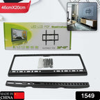 1549 Tv Wall Bracket Mount Slim Monitor Stand For 26 X 63 Lcd Led 3d Plasma Flat Tvs Full Motion Heavy-duty Wall Bracket Sturdy And Strong Flat Screen Design Tv Wall Mount (46cmx20cm)