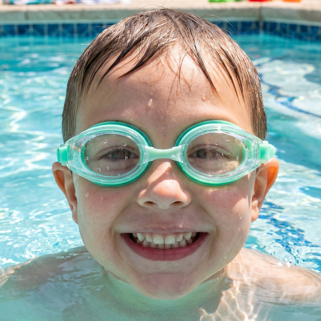 Kids Anti-fog Swimming Goggles With Adjustable Strap And Leak-proof Design  1 Pc