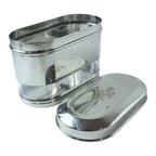Supermom Premium Stainless Steel Modular Oval Canister (1500 Ml)