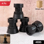 Heavy-duty Adjustable Furniture Stand  Washing Machine Stand - (4 Pc  Set)