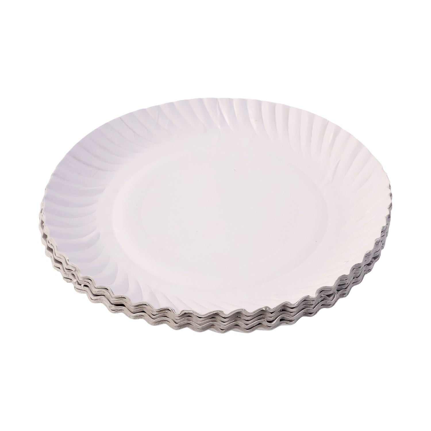 Disposable leak-resistant paper plates ideal for catering