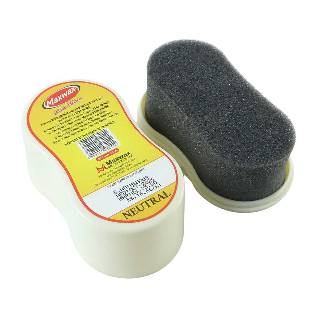 Maxwax Neutral Instant Shoe Shiner (1 Pc 4.5 Ml)