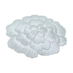 Round Floral Design Pvc Table Mat 1 Pc 36x36 Cm