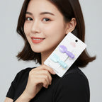 Cute Mini Spade  Leaf Shape Hair Clip Set (2 Pc)