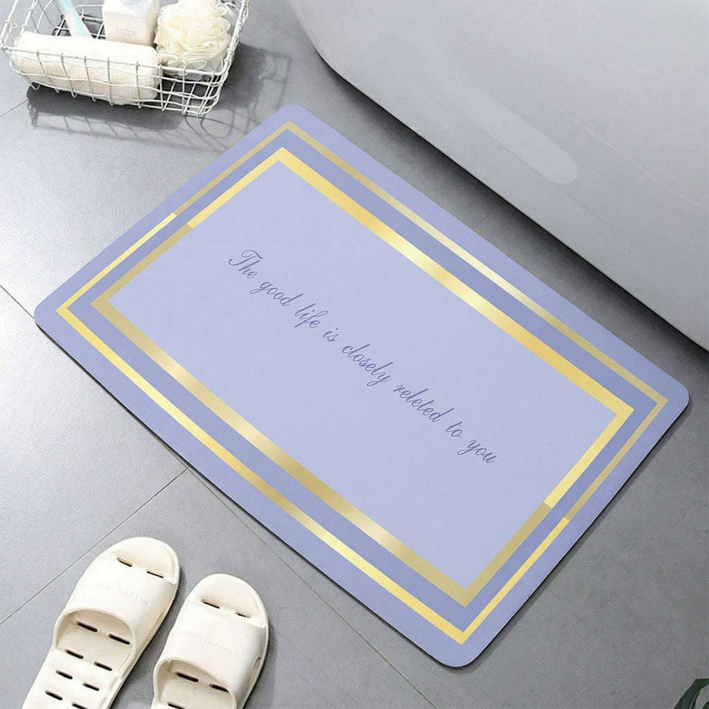 Premium Anti Slip Bathroom Floor Mat (1 Pc 79x50 Cm)