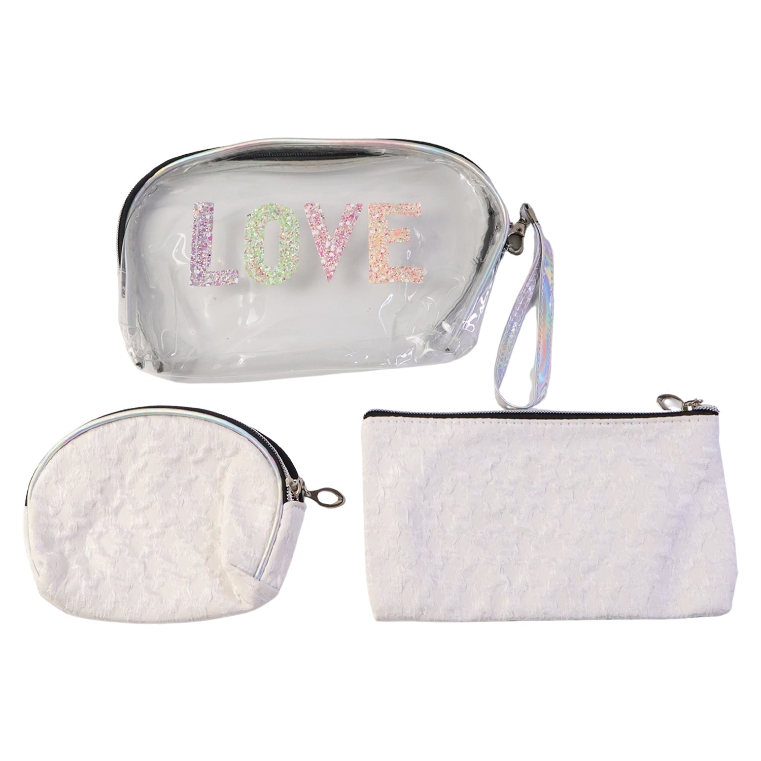 Travel-friendly cosmetic bags from the multifunctional makeup bag set