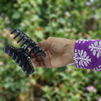 Elegant Black Hair Claw Clip (1 Pc)